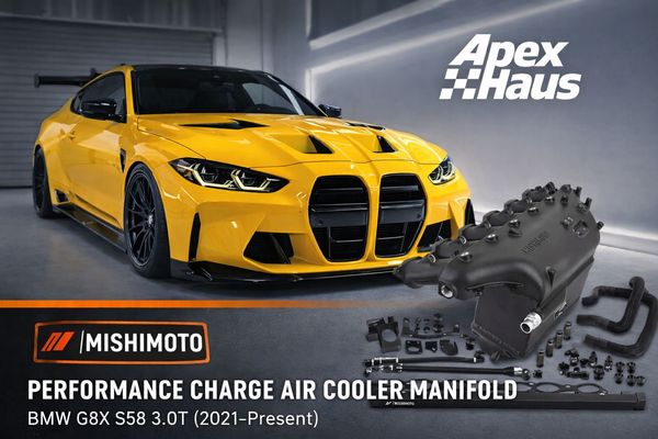 Mishimoto Performance Charge Air Cooler Manifold — BMW G8X S58 3.0T (2021–Present)