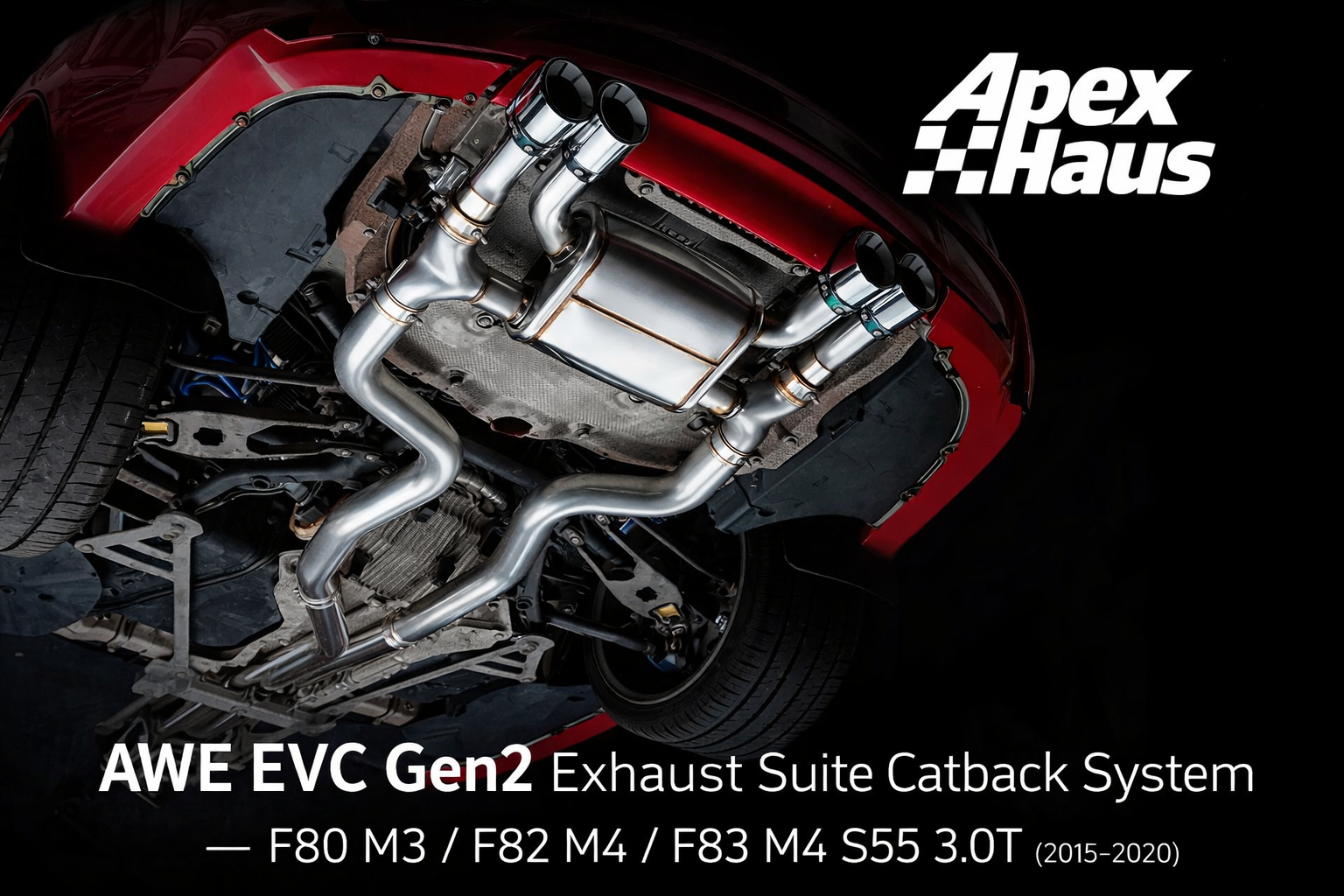 bmw f8 f80 f82 exhaust